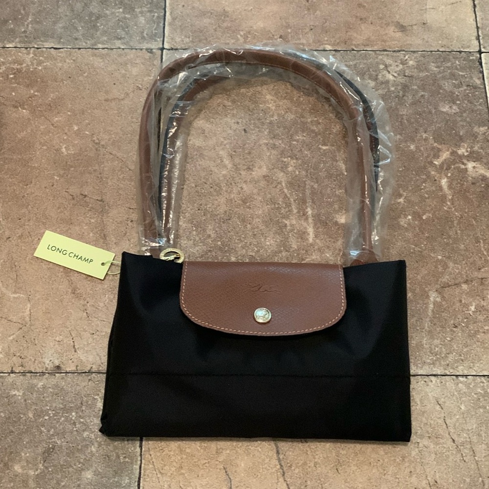 Longchamp Le Pliage Large Black Tote